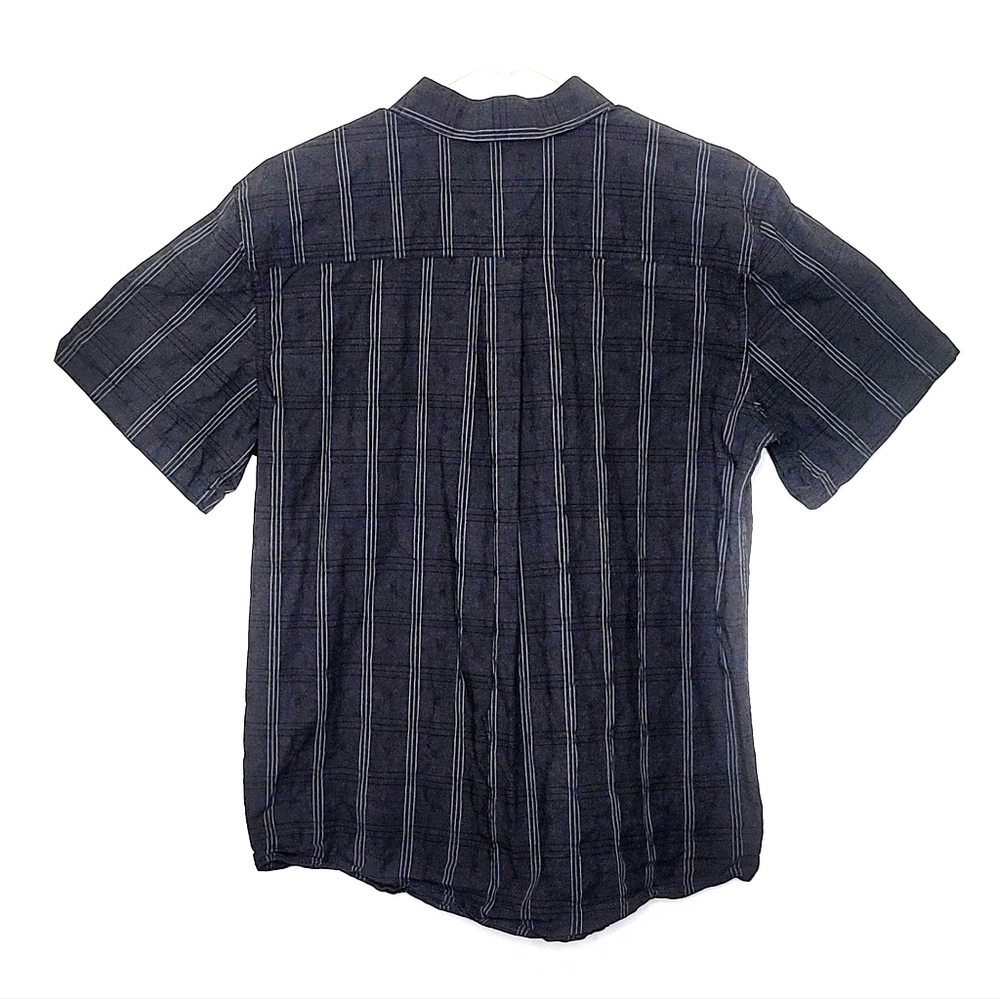 Cody James Core Black Short Sleeve Button Down Shirt Men's Western Casual Size M - Picture 2 of 7